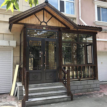 黑龙江碳化木门厅