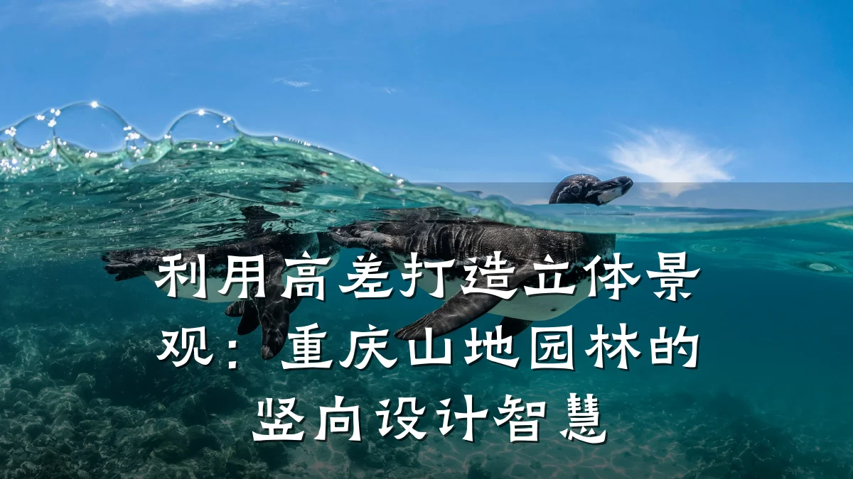利用高差打造立体景观:重庆山地园林的竖向设计智慧