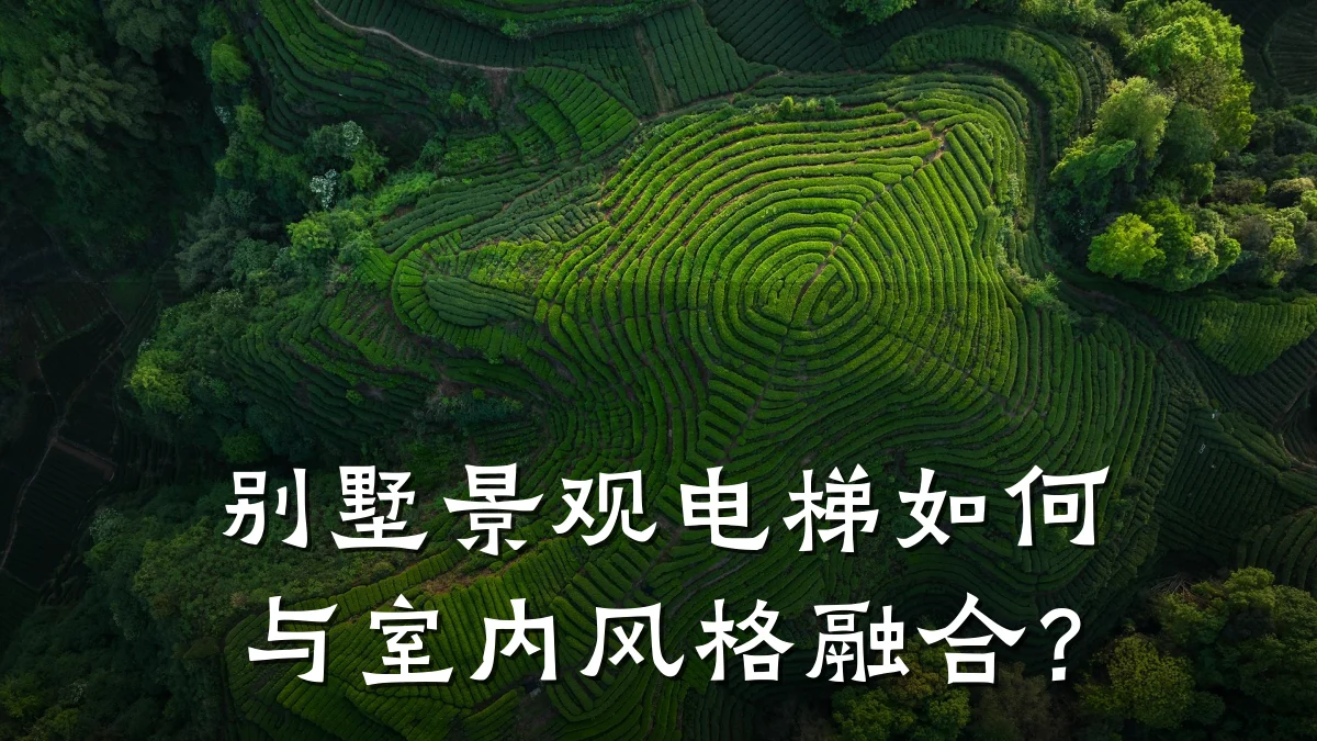 别墅景观电梯如何与室内风格融合？