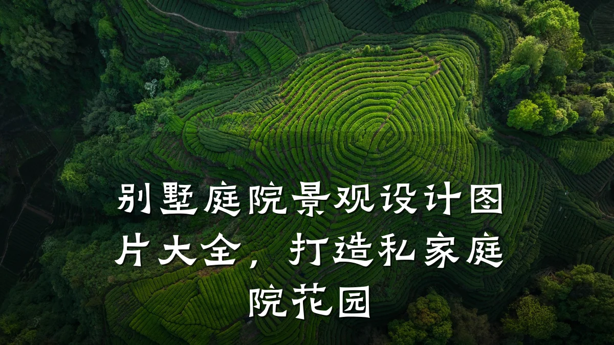 别墅庭院景观设计图片大全,打造私家庭院花园