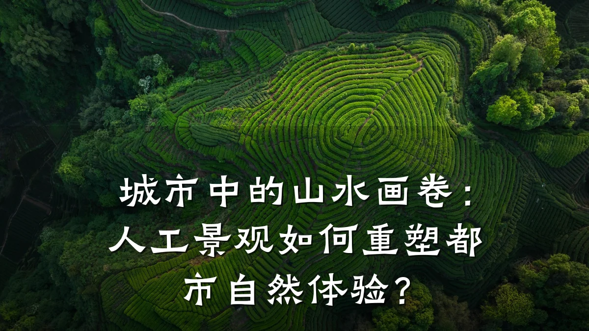 城市中的山水画卷:人工景观如何重塑都市自然体验?