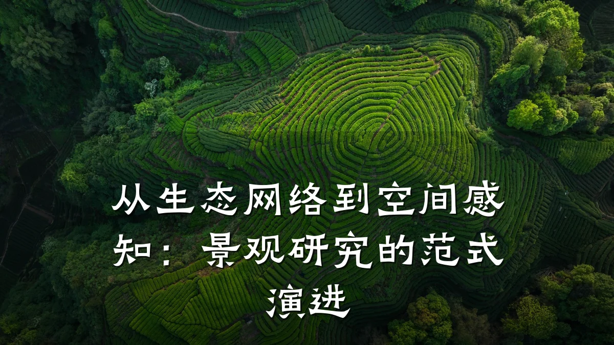 从生态网络到空间感知:景观研究的范式演进