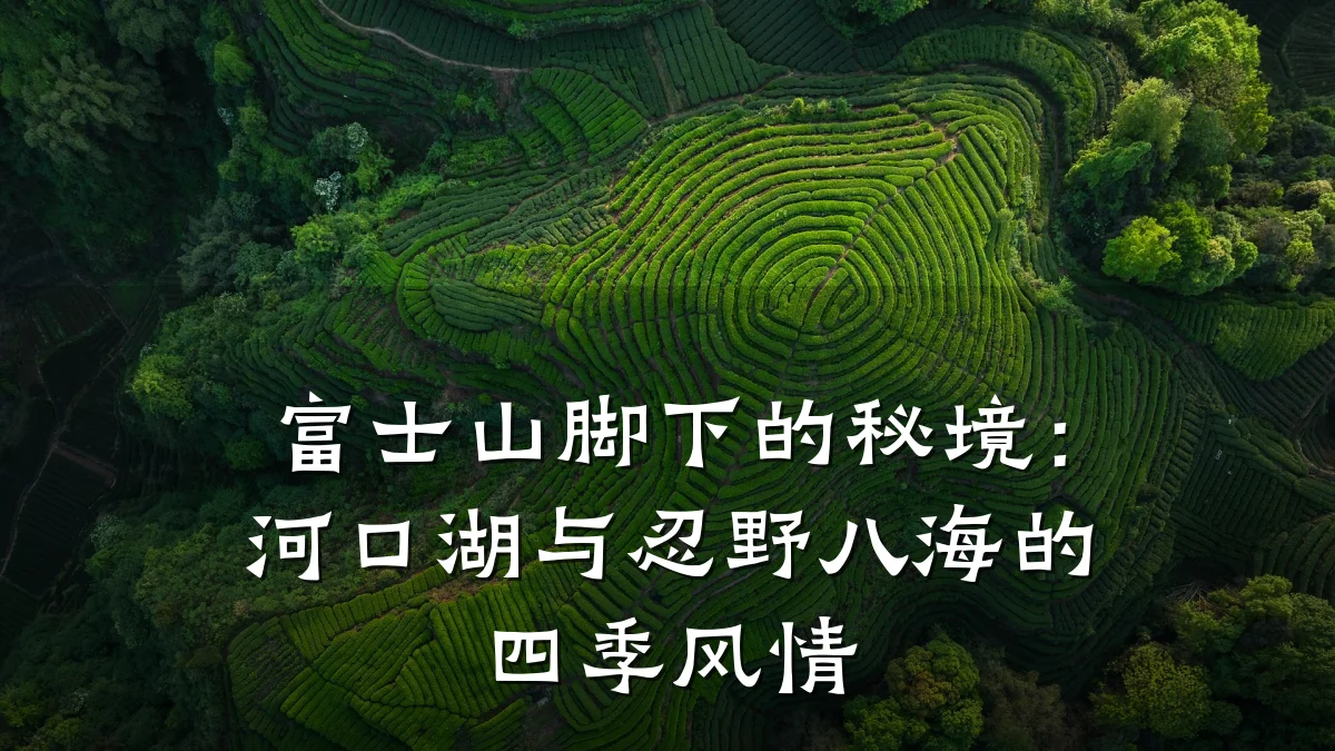 富士山脚下的秘境:河口湖与忍野八海的四季风情
