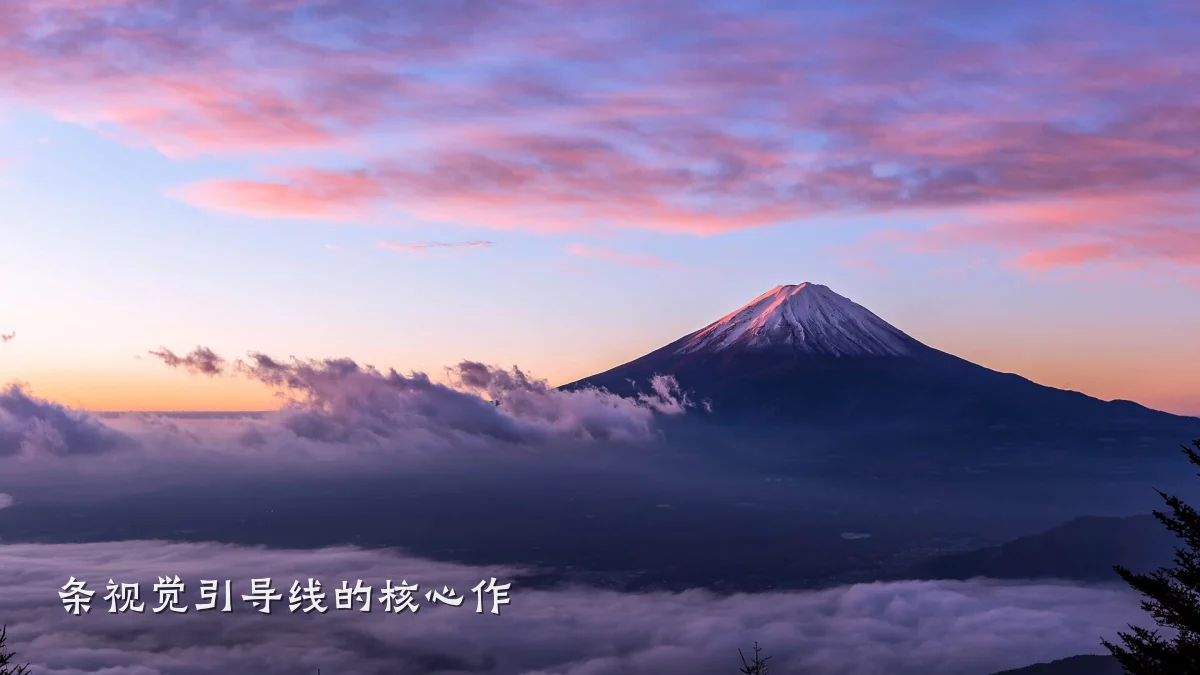 条视觉引导线的核心作