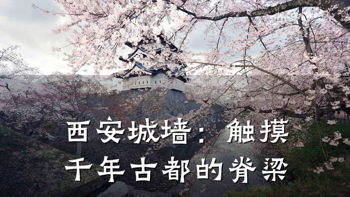 西安城墙:触摸千年古都的脊梁
