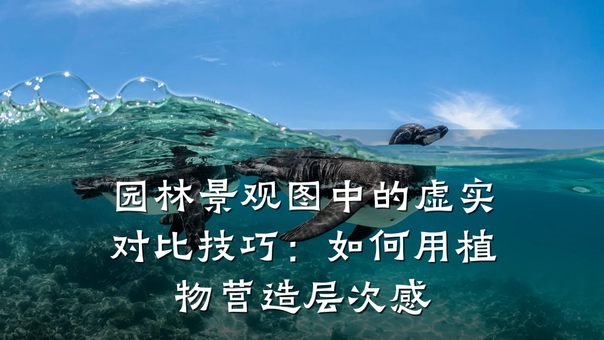 园林景观图中的虚实对比技巧:如何用植物营造层次感