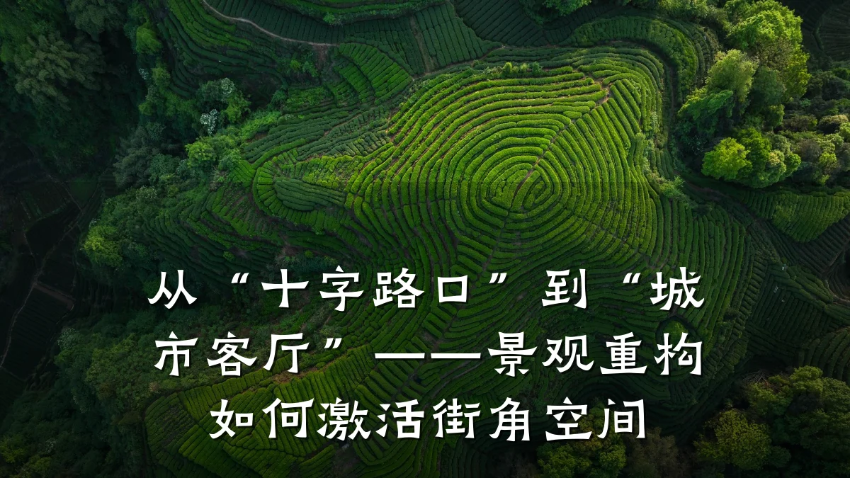 从“十字路口”到“城市客厅”——景观重构如何激活街角空间
