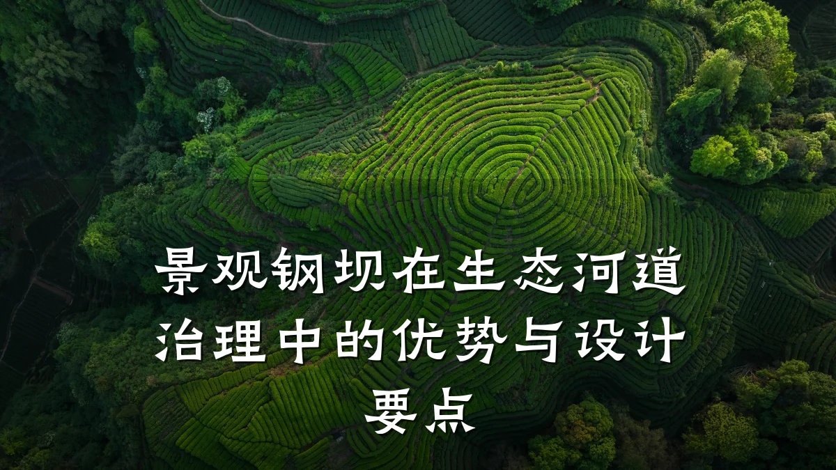景观钢坝在生态河道治理中的优势与设计要点