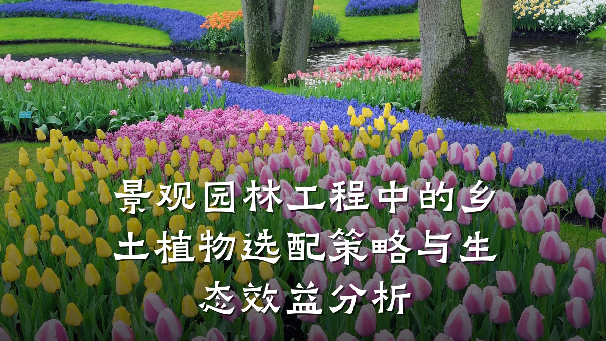 景观园林工程中的乡土植物选配策略与生态效益分析