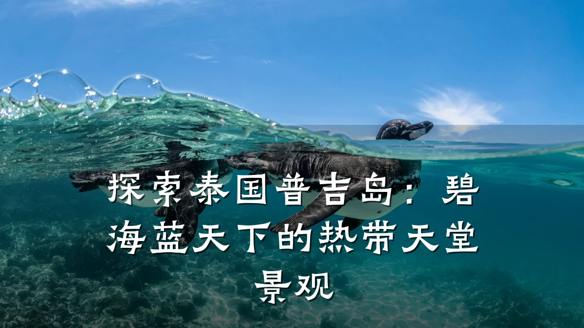 探索泰国普吉岛：碧海蓝天下的热带天堂景观