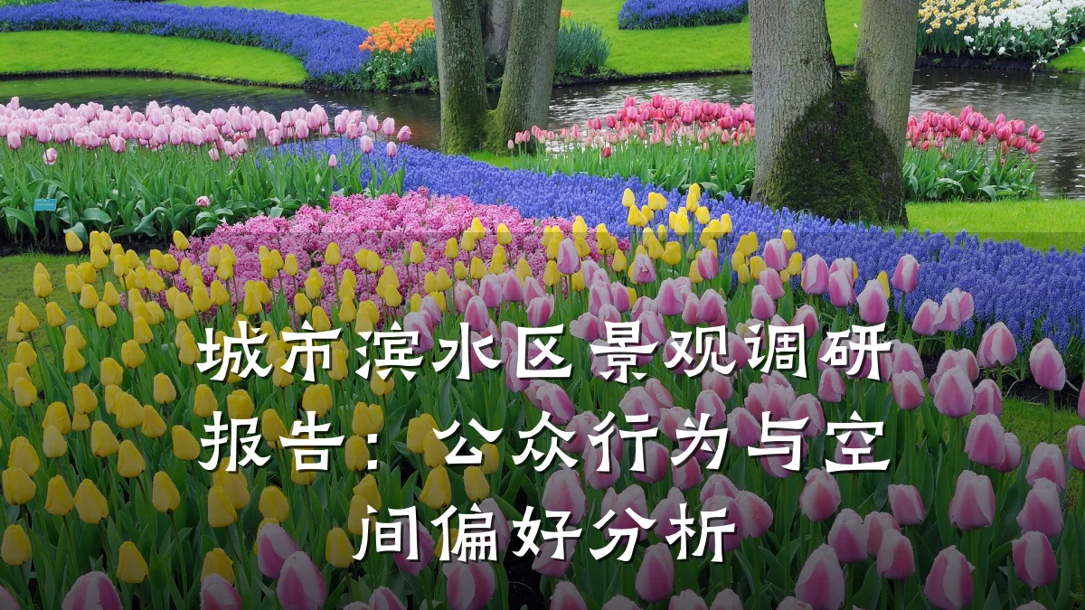 城市滨水区景观调研报告:公众行为与空间偏好分析