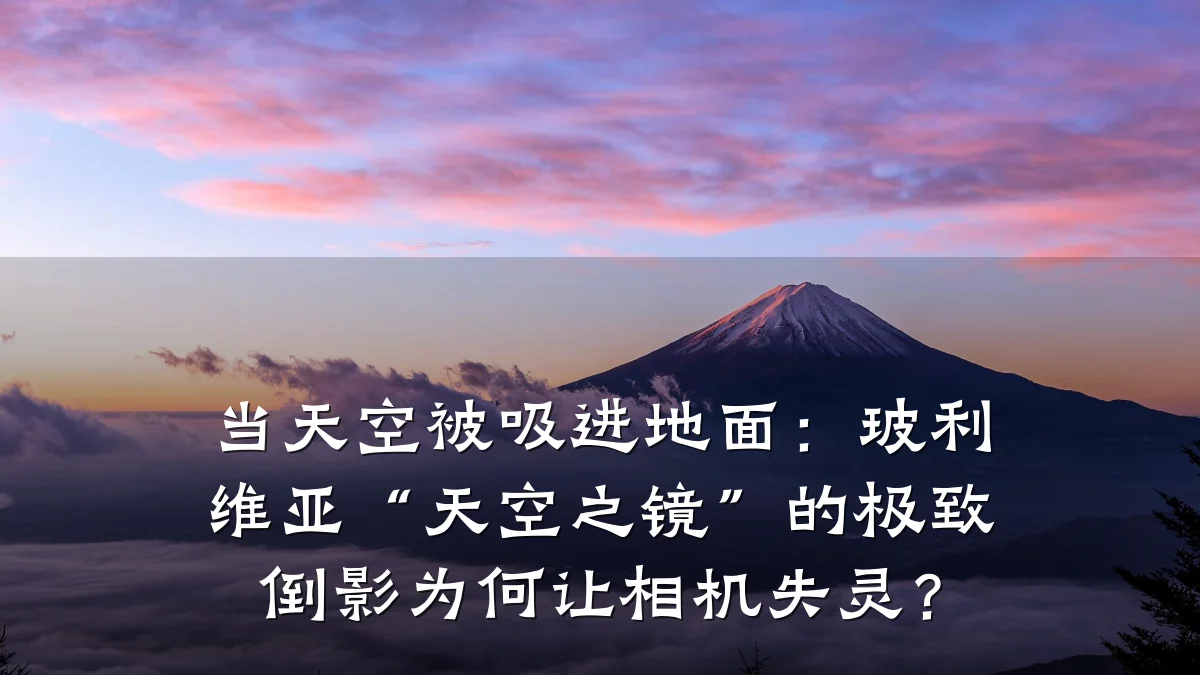 当天空被吸进地面:玻利维亚“天空之镜”的极致倒影为何让相机失灵?