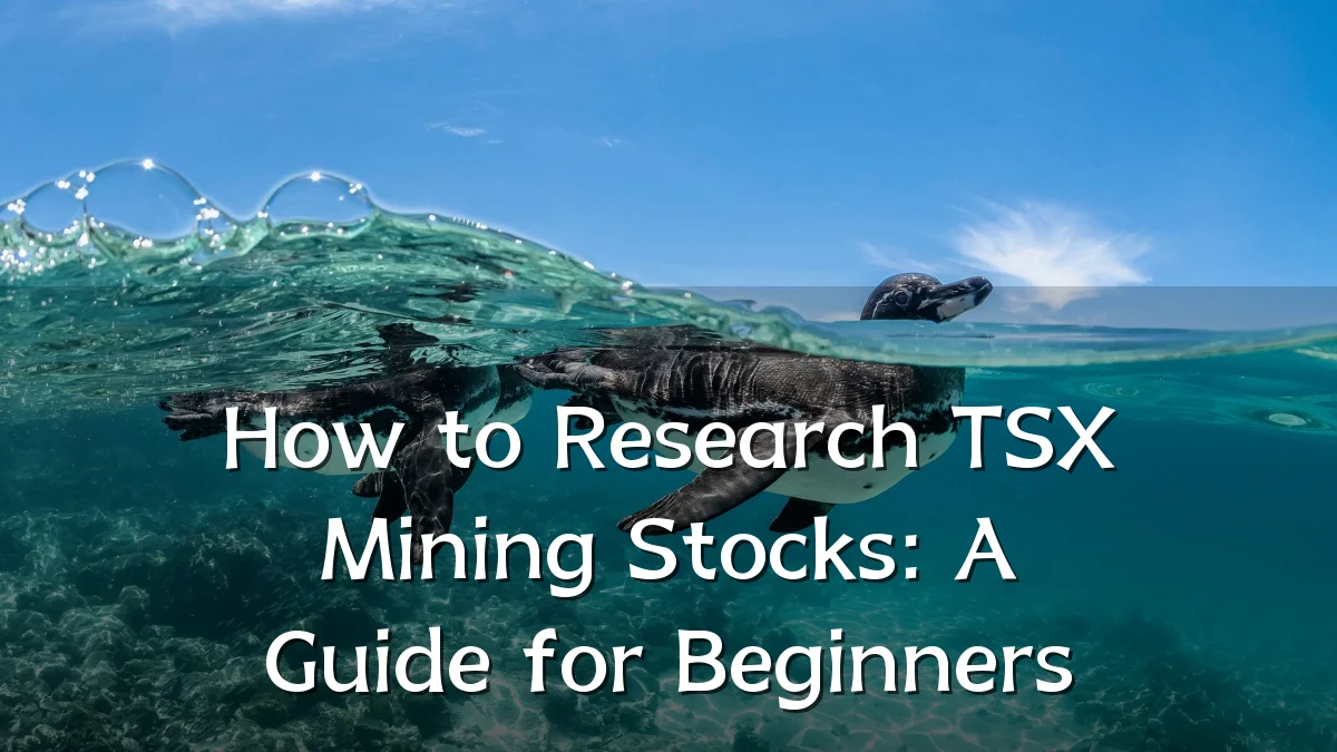 How to Research TSX Mining Stocks: A Guide for Beginners