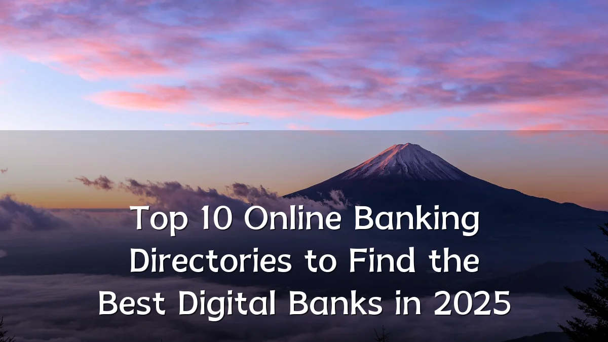 Top 10 Online Banking Directories to Find the Best Digital Banks in 2025