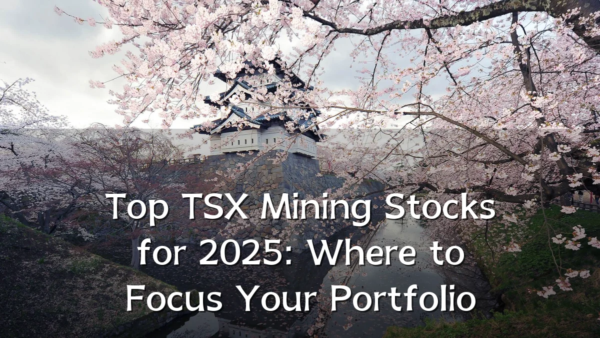 Top TSX Mining Stocks for 2025: Where to Focus Your Portfolio