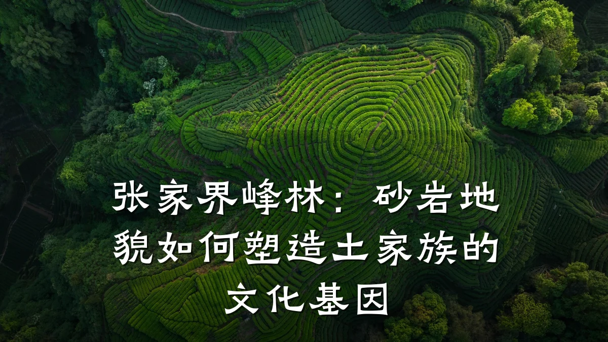 张家界峰林:砂岩地貌如何塑造土家族的文化基因