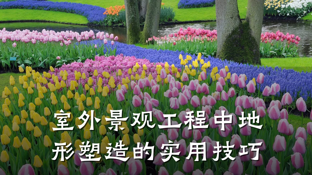 室外景观工程中地形塑造的实用技巧