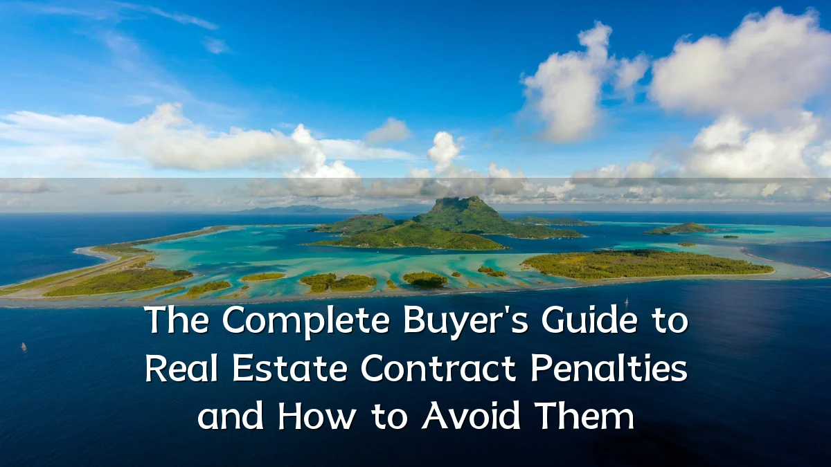 The Complete Buyer's Guide to Real Estate Contract Penalties and How to Avoid Them