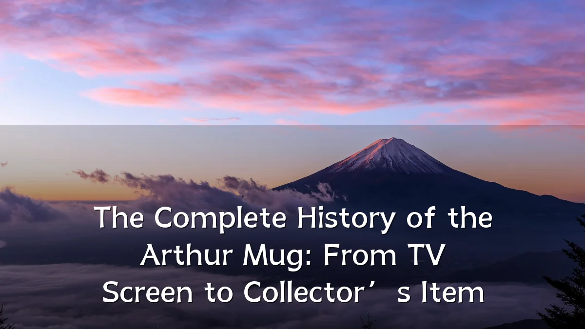 The Complete History of the Arthur Mug: From TV Screen to Collector’s Item