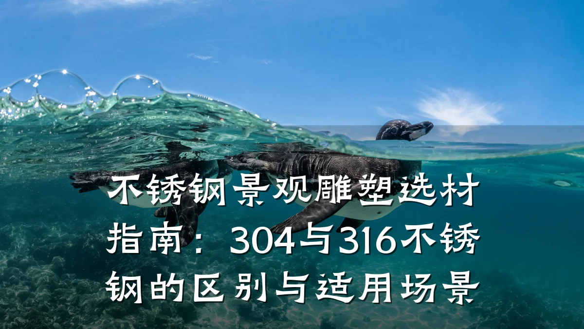 不锈钢景观雕塑选材指南:304与316不锈钢的区别与适用场景