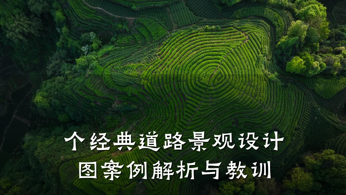 个经典道路景观设计图案例解析与教训