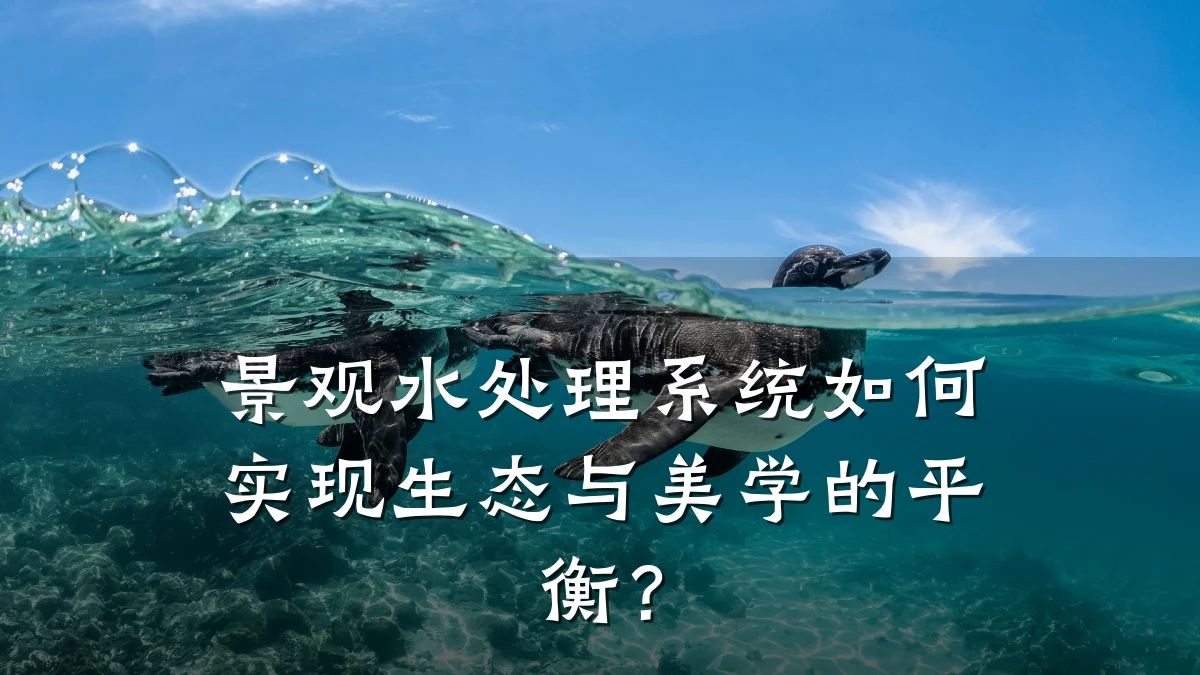 景观水处理系统如何实现生态与美学的平衡?