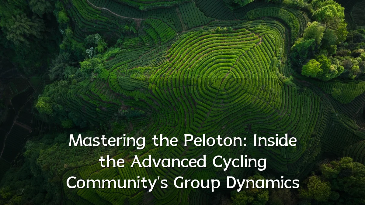 Mastering the Peloton: Inside the Advanced Cycling Community's Group Dynamics