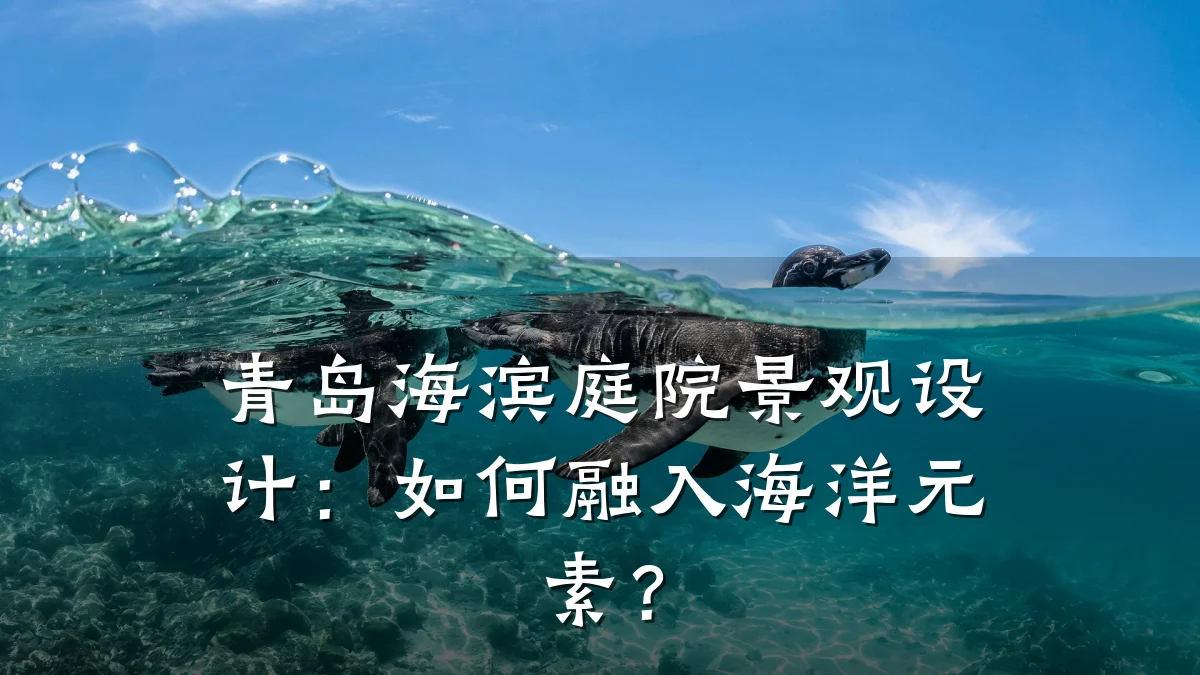青岛海滨庭院景观设计:如何融入海洋元素?