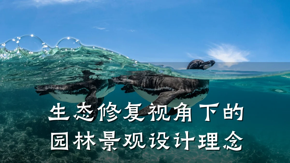生态修复视角下的园林景观设计理念
