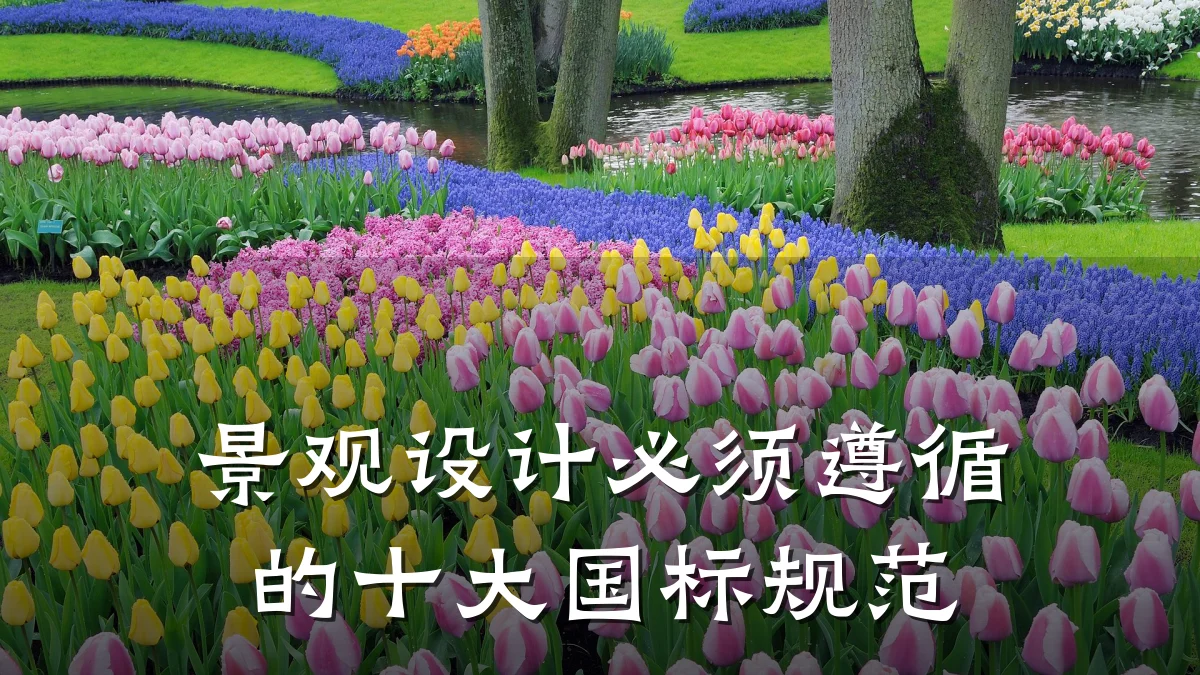 景观设计必须遵循的十大国标规范