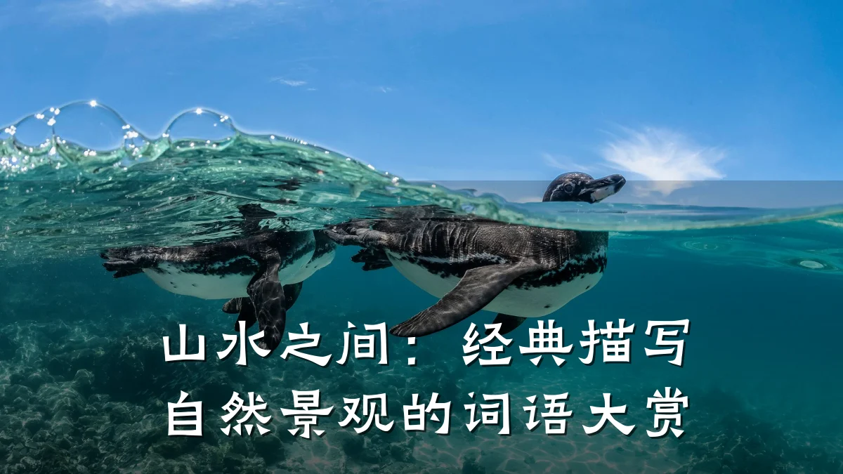 山水之间:经典描写自然景观的词语大赏