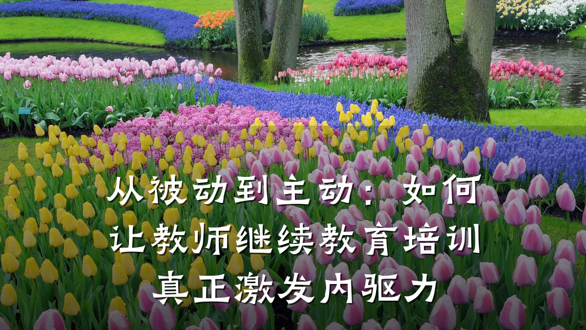 从被动到主动:如何让教师继续教育培训真正激发内驱力